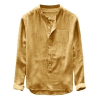 Sayhi muns bluza za blubu zima ležerna duga jesen pamuk i modne posteljine top muške majice mornarica