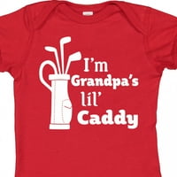 Inktastic Ja sam djed lil 'caddy- Golf za djecu Poklon Dječji dječak ili dječji dječji bodysuit
