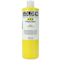 Zlatna tekućina akrilna boja - primarna žuta, OZ