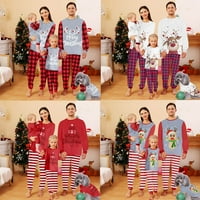 Božićna porodica koja odgovara pidžami set Christmas GR1NCH PJS Xmas Ispisano spavanje za baby Boys