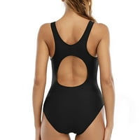 Hesxuno ženski sportski kupaći kostimi Konzervativni blokiranje boje