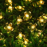 Bigstone Set Solarno svjetlo Svjetlosni atraktivni abs Lijepi LED cvjetni vrtni prazni materijal