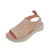 Miayilima ružičaste sandale Žene Casual Fashion Ženske cipele Sandale s ribljem Mrežne ljetne usta Ženske ženske sandale