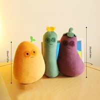 Simulacije plišane igračke za lutke Smiješne biljne igračke za djecu plišana jastuk igračka sa različitim izrazima igračke