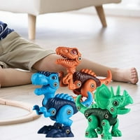 Divan set crtanog dinosaura - sklop za vijsku maticu i zagonetku za izgradnju vještina za djecu za djecu