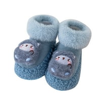 Kid cipele Obuća Zimska mekana dna unutarnje klizni topljivi kat životinjski čarape djevojke cipele