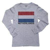 Nizozemska zastava - Specijalna majica s dugim rukavima izdanka izdanka