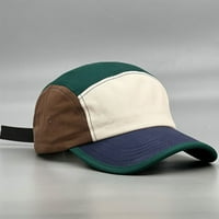 Nova bejzbol kapa za žene i muškarce Ljetni modni petobojni šiveni kape dječake Djevojke Ležerni Snapback Hat Hip Hop Hats