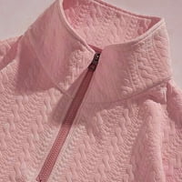Durtebeua Prevelizirani zatvarač kapuljača za žene Sportske patentne patentne patentne duksere džemper