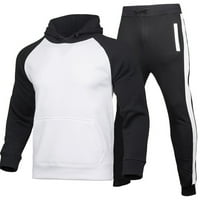 Kiplyki Fall muške dukseve čišćenje dugih rukava jogging sportski odijelo casual udobne džepove plus velve hoodie