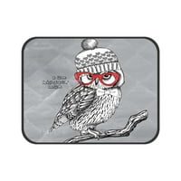 Image Owl pleteni šešir Crvene naočale Podružnica za kućne ljubimce Mačji krevet Pee Jastučići Mat jastuk