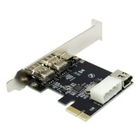 1394A PCI E port Firewire Card DV HD video sa 1394A PIN za PIN IEEE1394A sučelje za radnu površinu