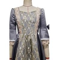 Honeeladyy Fashion Womenl Vintage Gothic Court haljina suknja od čipke Clashing haljina Ljetne haljine
