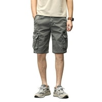 Muški teretni kratke hlače Multi-džepovi Elastični koraci struka