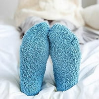 Zimske microfiber meke nejasne čarape za spavanje Kućne čarape za spavanje za žene parovi čarape čarape