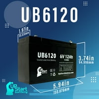 - Kompatibilna elitna baterija - Zamjena UB univerzalna zapečaćena olovna kiselina - uključuje f do