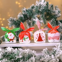Candy Torba Fina izrada Nema mirisa Dekorativni crtić Knottirani zatvarač poklon pakiranje Eva Santa Claus torba poklon bo za Božić
