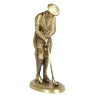 Mesing World Mesing Golf Figurica Skulptura Golfer Golf Game Trophy Početna ShowPres Figurine Idol Početna Dekor Office Decor Poklon