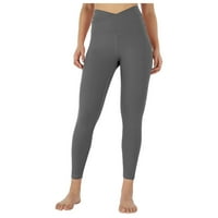 Bacco Yoga Hlače Ženski struk Pant Soft Sport Yoga gamaše sa unutrašnjim džepom vježbanje trčanih hlače