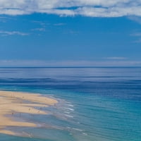 Kanarska ostrva-Fuerteventura Island-Costa Calma-Highton pogled na plažu Playa de Sotavento Walter Bibikow