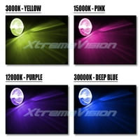 Xtremevision DC 35W HID XENON Komplet za pretvorbu sa premium tankom balastom - 4300K ​​5000K 6000K