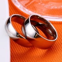 Breći unizovan od nehrđajućeg čelika Angažman par prstenje prstenje nakit poklon od nehrđajućeg čelika