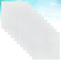 8x kvadratna mreža plastične platne platnene platnene šave šivene plastične platnene plastike za vezenje