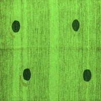 Ahgly Company Zatvoreni pravokutnik Oriental Green Moderne prostirke, 5 '8'