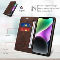 Za Samsung Galaxy A 4G novčanik s blokiranjem RFID-a, PU kožnih flip nosača karata RFID Blokiranje Kickstand