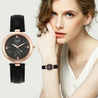 Ausyst Watch za žene Gledajte božićni dijamantski kožni pojas analogni kvarcni modeli ručni satovi na prodaji