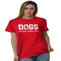 Psi zato što ljudi sisaju ljubimcu ljubimca muške grafičke majice majice ties brisco marke 5x