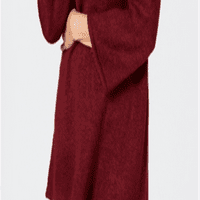 Scott ženska crvena dugih rukava džemper sa dugim rukavima Petite veličine: pxl