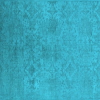 Ahgly Company Zatvoreni pravokutnik perzijski svijetli plavi boemski prostirke, 2 '4 '