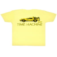 Povratak u budućnost 80-ih Stroj za film s filmom Žuta za odrasle majica kratkih rukava Theee Tee