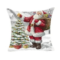 Kokovifyves božićni jastuk, zatvoreni božićni dekor, božićni jastuk, jastuk za jastuk, božićne snježne