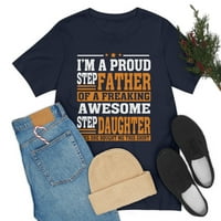 Porodično slovop LLC Očeva majica im a ponosna matica otac košulja poklon za tatu Očev dan poklon muškarci