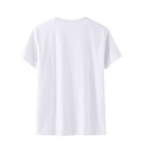 Zodggu Ženske grafičke majice za Trendy ponude Crew Crt Crt Tees Loot Fit Daily Dressy Streetwear Bluza