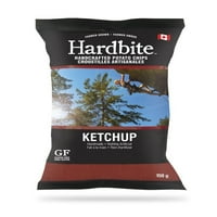 HardBite ručno izrađeni kečap čipovi 150g 5.3oz Farmer Odrastao {kanadski}