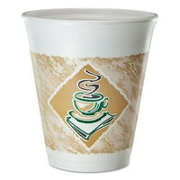 Kafe G pjene vruće hladne čaše, oz, smeđa zelena bijela