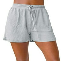 Avamo dame kratke vruće hlače rebrani mini pant So Put Boja Ljeto Plažni kratke hlače Žene Ležerne prilike