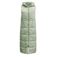Binmer zimski kaput za žene plus veličine gornje odjeće dolje pamuk sa kapuljač s dugim rukavima od