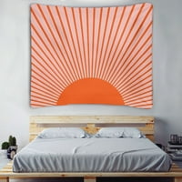 Vintage Sun Tapisestry Boho zid viseći hipi zid viseći tapiserija zida smiješna tapiserija za spavaću