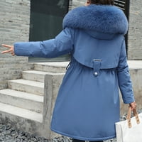 Pike pamučna jakna Ženska korejska stil janjeća vuna Uchimura dole podstavljena jakna Ženska podstavljena