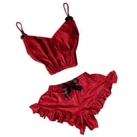 Pimfylm BodijSit Bodysuit za žene Ženski satenski donje rublje set u boji Clorblock Cvjetni čipka BRA