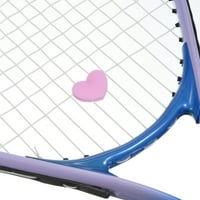 Uxcell tenis prigušivač u crnom slučaju žuta crvena svijetlo ljubičasta ružičasta
