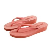 Daeful Dame Platform Sandal Summer Thong Sandale Wedge Flip Flops Zatvoreni vanjski klizanje na modnoj