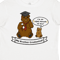 Inktastic sam tako ponosan na tebe - moj brat diplomirao je poklon dječaka malih majica ili majica mališana