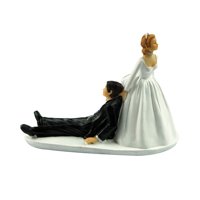 -GXG Funny mladenka mreža figurica humor favorizira jedinstveni poklon Vjenčani torte Toppers Dekoracija