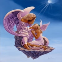 Rođenje anđelnog plakata print graeme stevenson