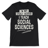 Smiješne društvene nauke Učitelj Halloween majica kostim